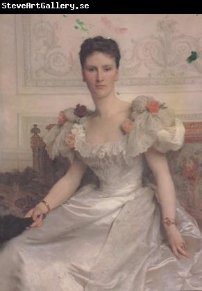 Adolphe William Bouguereau Portrait of Madame la Comtesse de Cambaceres (mk26)